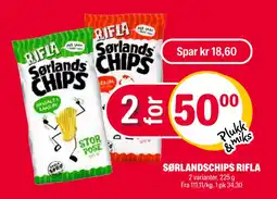 Coop Extra SØRLANDSCHIPS RIFLA tilbud