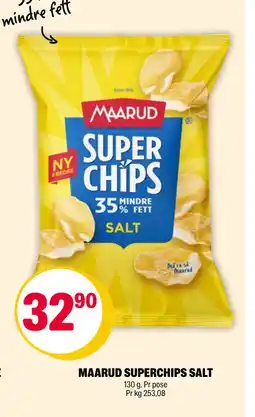 Coop Extra MAARUD SUPERCHIPS SALT tilbud