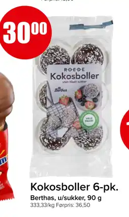Spar Kokosboller 6-pk tilbud