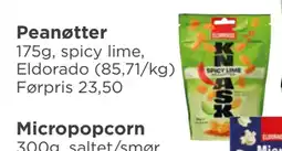 Meny Peanøtter tilbud