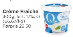 Meny Crème Fraîche tilbud