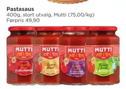 Meny Pastasaus tilbud