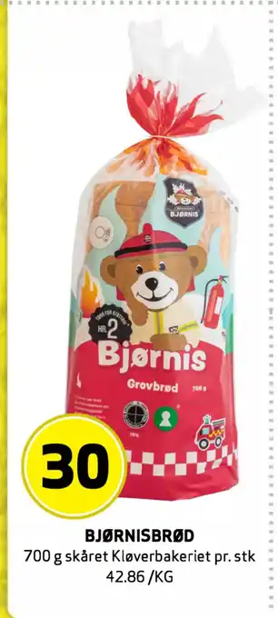 Bunnpris BJØRNISBRØD tilbud