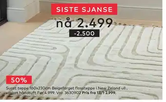 Skeidar Surat teppe tilbud