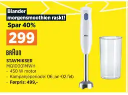 POWER STAVMIKSER tilbud