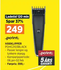 POWER HÅRKLIPPER tilbud