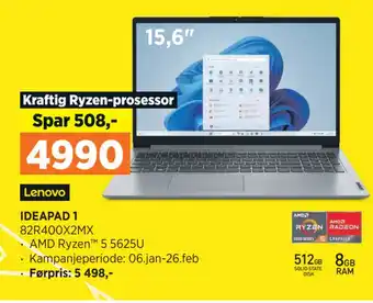 POWER IDEAPAD 1 tilbud
