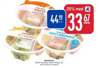 Rema 1000 BEGERSALAT tilbud
