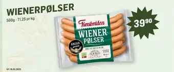 Holdbart WIENERPØLSER tilbud