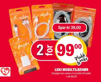 Coop Extra LEKI MOBILTILBEHØR tilbud