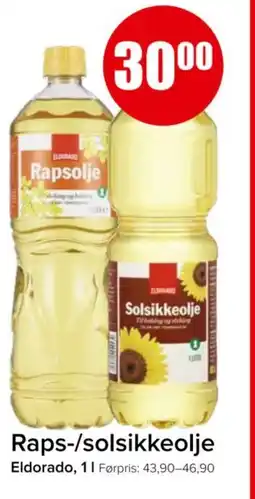Spar ELDORADO Raps-/solsikkeolje tilbud