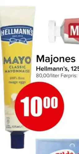 Spar HELLMANN'S Majones tilbud