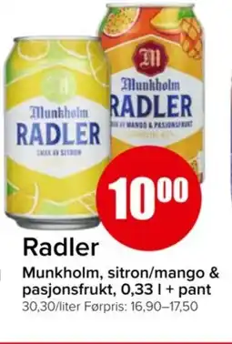 Spar Munkholm Radler tilbud