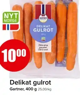 Spar GARTNER Delikat gulrot tilbud