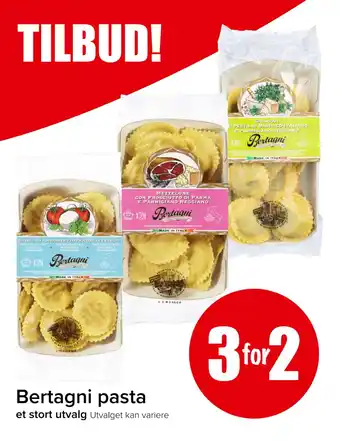 Spar Bertagni pasta tilbud