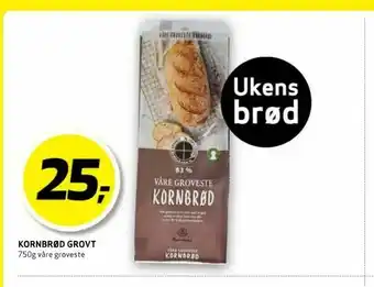 Bunnpris Kornbrød Grovt tilbud