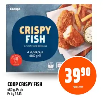 Coop Obs COOP CRISPY FISH tilbud