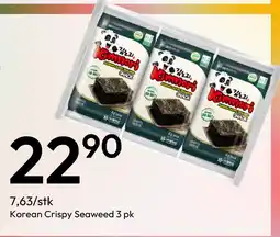 Gigaboks Korean Crispy Seaweed 3 pk tilbud