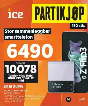 POWER Galaxy z flip3 256 gb tilbud