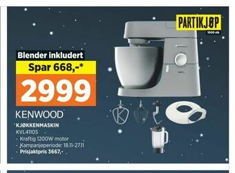 POWER Kjøkkenmaskin tilbud