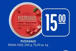 Rema 1000 PIZZASAUS tilbud