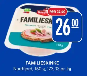Rema 1000 FAMILIESKINKE tilbud