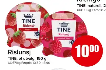 Spar Rislunsj tilbud