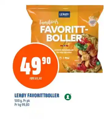 Coop Obs Lerøy favorittboller tilbud