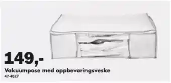 Biltema Vakuumpose med oppbevaringsveske tilbud