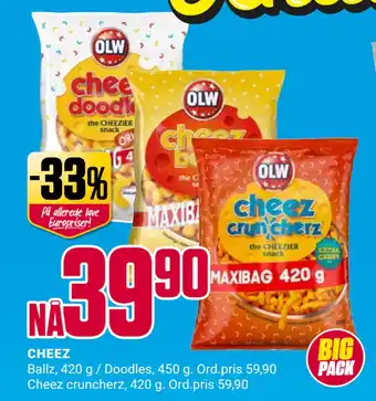 Europris CHEEZ tilbud