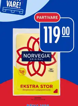 Rema 1000 NORVEGIA tilbud