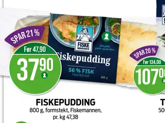 Kiwi FISKEPUDDING tilbud
