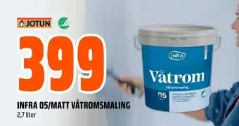 Coop Obs Infra 05/matt våtromsmaling tilbud