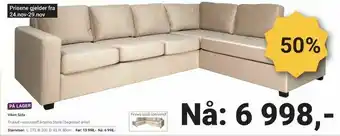 A-Møbler Viken Sofa tilbud