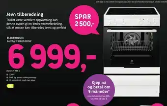 ELON Komfyr EKI6053SOW tilbud
