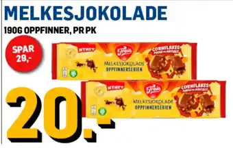 Price Lagerbutikk Melkesjokolade tilbud