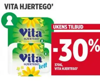 Meny VITA Hjertego tilbud