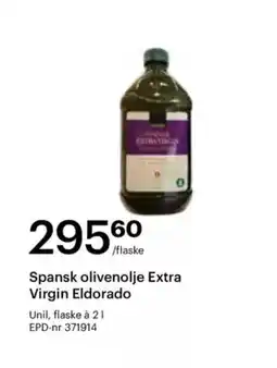 Storcash Spansk olivenolje extra virgin eldorado tilbud