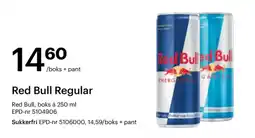 Storcash RED BULL Regular tilbud