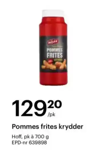 Storcash Pommes frites krydder tilbud