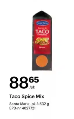 Storcash SANTA MARIA Taco spice mix tilbud