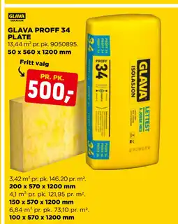 jem & fix GLAVA PROFF 34 PLATE tilbud