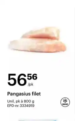 Storcash Pangasius filet tilbud