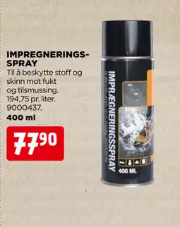 jem & fix IMPREGNERINGSSPRAY tilbud