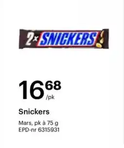 Storcash Snickers tilbud