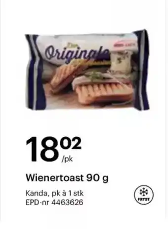 Storcash Wienertoast tilbud