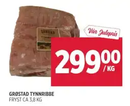 Jacobs Grøstad tynnribbe tilbud