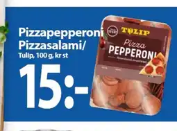 MaxiMat Töcksfors TULIP Pizzapepperoni pizzasalami tilbud