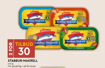 Coop Mega STABBUR-MAKRELL tilbud