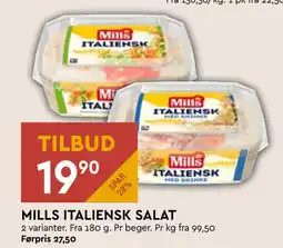 Coop Mega MILLS ITALIENSK SALAT tilbud